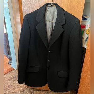 Ladies black heavy winter jacket